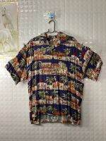 Hawaii ผ้า Rayon #7 Sz:xl ไหล่ 26 อก 23 ยาว 27 กระดุมกะลา ราคา 350 บาท