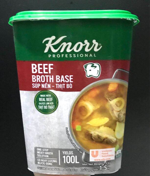 Knorr Beef Broth Base 1.5kg Lazada PH