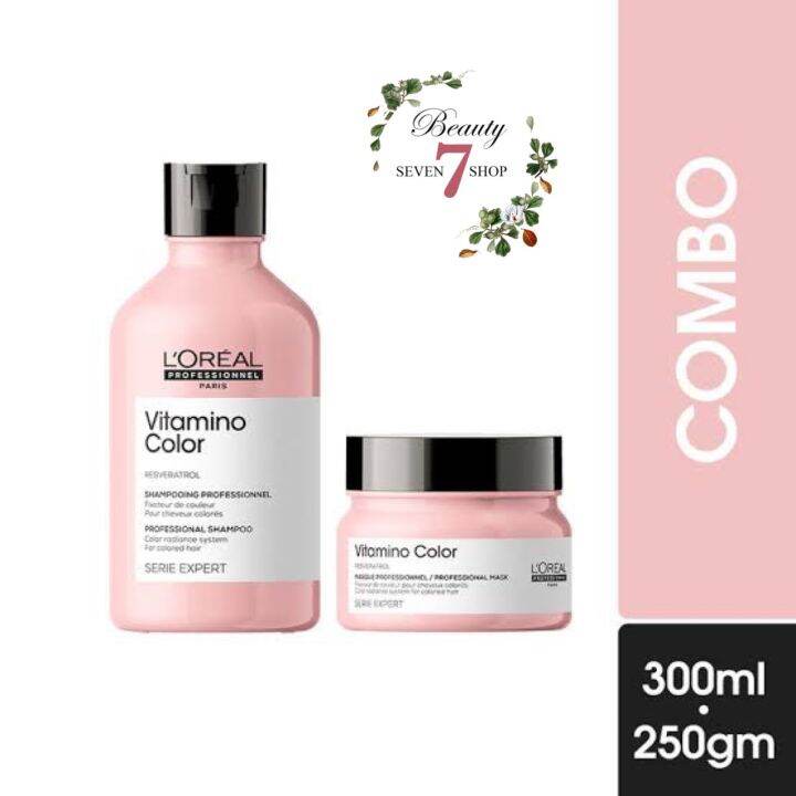 Paket Shampoo Conditioner Masker Vitamino Color Loreal Expert/Shampoo