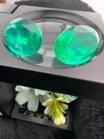 Lab emerald 15x20 mm weight 36 carats