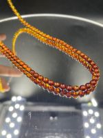 Natural amber beads shaded 4-5MM ลูกปัดอำพันธรรมชาติแรเงา 4-5MM