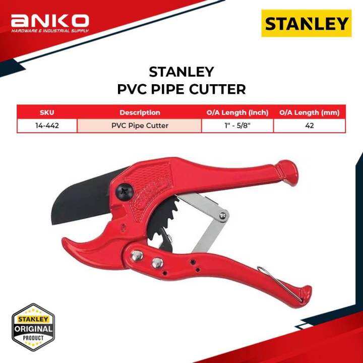 STANLEY PVC PIPE CUTTER Lazada