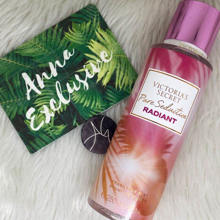 🇺🇸Victoria's Secret PURE SEDUCTION RADIANT Fragrance Mist Lazada PH