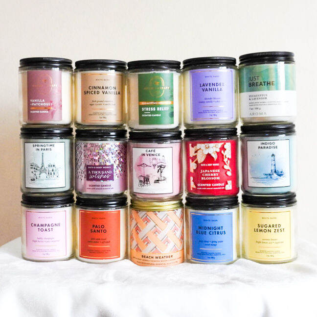 Bath & Body Works Single Wick Scented Candles Lazada PH