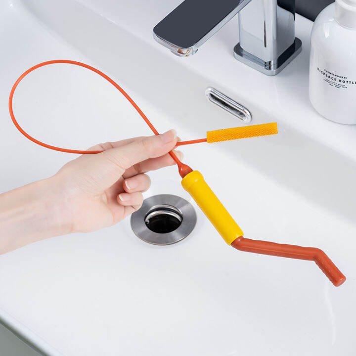 Pipe Unclogger Drain Auger Snake Removal Tool Bathtub Sink Cleaner