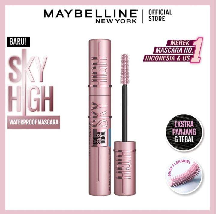 MAYBELLINE SKY HIGH WATERPROOF MASCARA LASH SENSATIONAL SKY HIGH