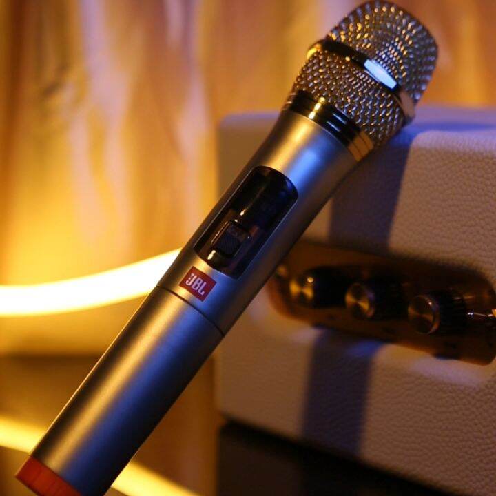 JBL/shure Rechargeable wireless Mic UHF Handheld 2pcs Wireless Microphone System Portable