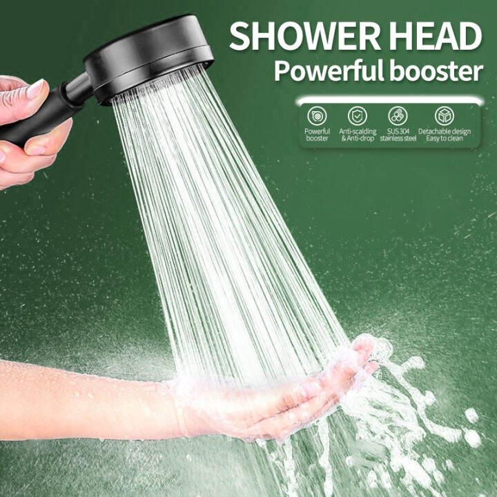 304 Stainless Steel Shower Pressure Shower Head Detachable Shower Head Water Saving Shower Head