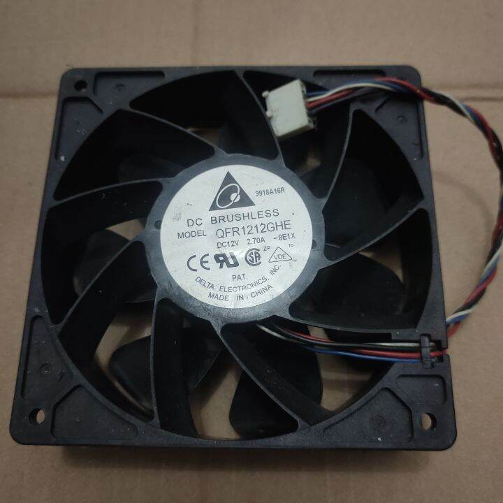 JSGHGDF QFR1212EHE 12V 1.5A 12038 Ventola Di Raffreddamento 120X120X38MM 197.2CFM 4000RPM Ventola Di Raffreddamento Ad Alta Velocità Per Computer Case Server - Foto 6