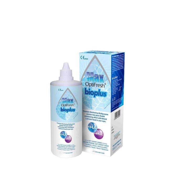 MAX Vue OptiFresh Bio Plus Contact Lenses Disinfectant Multipurpose