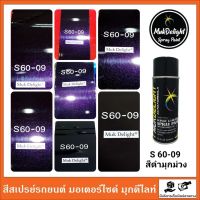 Muk Delight ?S60-09 สีพ่นรถยนต์ มุกดีไลท์ สีมุกเหลือบ (แบบสเปรย์)