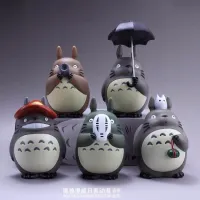 Chamaa  โมเดลโตโตโร่ TOTORO 1 ชุด มี 5 ตัว พร้อมส่ง