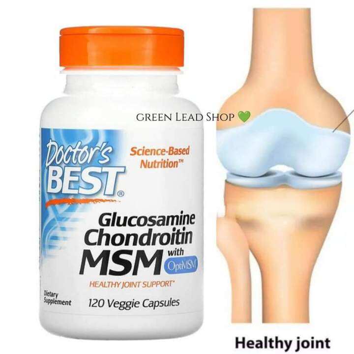 [PROMOTION]🔥Doctor's Best Glucosamine Chondroitin MSM with OptiMSM, 120