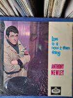 LPBOX 24 : ANTHONY NEWLEY : love is a now and then thing : แผ่นต้นฉบับเดิม แผ่นเสียง vinyl Lp 33rpm 12"สภาพกำลังฟังได้ดีได้รับการตรวจสอบ