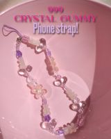 Valleydarley - สายคล้องโทรศัพท์ 999 Crystal Gummy Phone strap