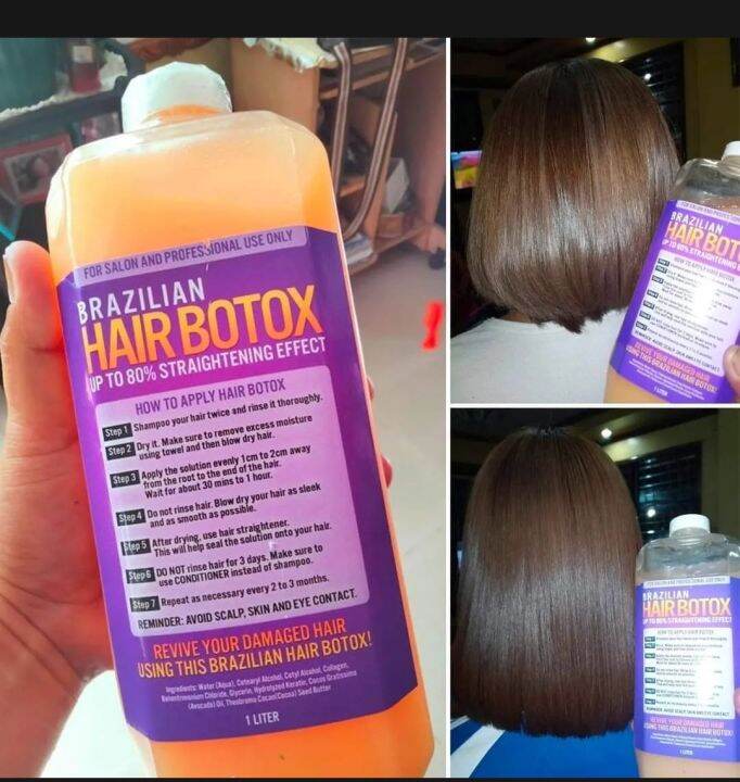 Original Brazillian Hair Botox ( 1Liter) Lazada PH