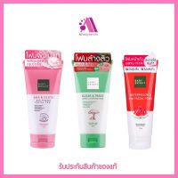 ส่งฟรี!!! BABY BRIGHT clear &amp; treat acne AHA gluta water melon cleansing foam เคลียร์แอนด์ทรีทแอคเน่คลีนซิ่งโฟม เอเอชเอกลูต้า วอเตอร์เมล่อนไฮยาเฟเชียลโฟม โฟมล้างสิว ผิวไบร์ท หน้าเด้ง เบบี้ไบร์ท