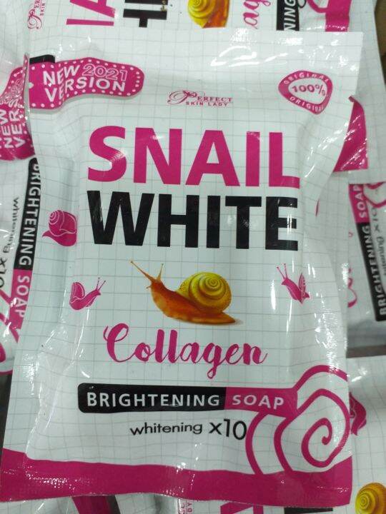 Soin Corps Snail White Collagen – Bave D'escargot, 30 Ml, éclat, Neuf
