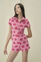 ??New+พร้อมส่ง?? จั๊มสวย น่ารักแบรน GW รุ่น FLOWER CHILD POLO PLAYSUIT รุ่นตามหา ถ่ายรูปสวยมากๆ??