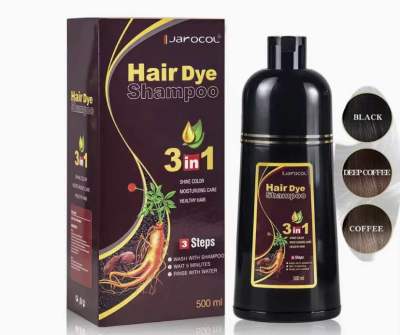 JAROCOL Hair Dye Shampoo แชมพูเปลี่ยนสีผม สารสกัดจากธรรมชาติสีกาแฟเข้ม