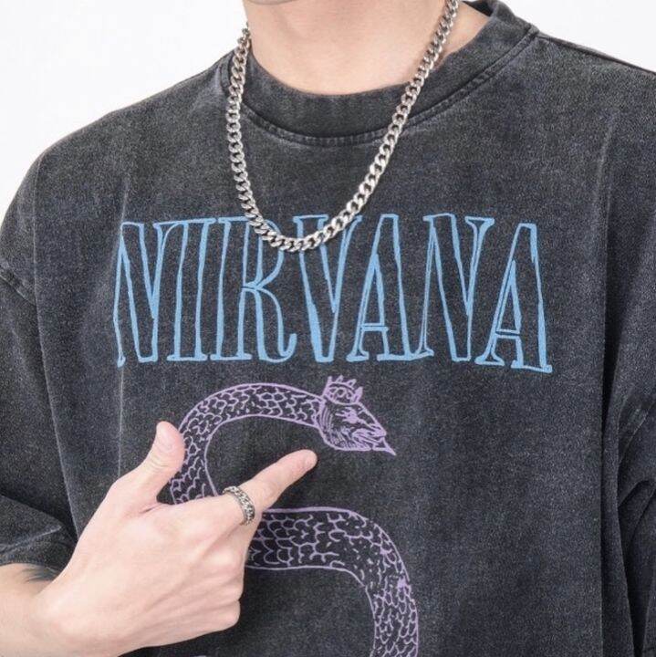 theboy-nirvana-servants-vintage-เสื้อยืดวินเทจ