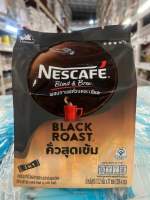 (ของแท้100%) NESCAFÉ Blend &amp; Brew Black Roast เนสกาแฟ เบลนด์ แอนด์ บรู กาแฟปรุงสำเร็จ แบล็ค โรสต์ แบบถุง 27 ซอง [ NESCAFE ]