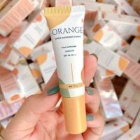 กันแดดส้ม Orange White Sunscreen ขนาด10กรัม วิธีใช้ : ทาให้ทั่วผิวหน้าก่อนออกแดด 10-15 นาที กันแดดดส้ม #Orangesunscreen กันแดดผิวฉ่ำ #กันแดดหน้าใส