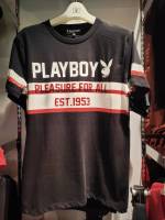 เสื้อยืด PLAY BOY ?  สินค้าแบรนด์เเท้?%พร้อม ถุงช็อป