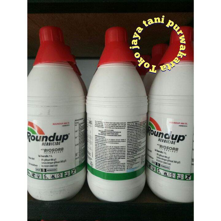 Roundup Herbisida Sistemik Basmi Rumput Liar Lazada Indonesia