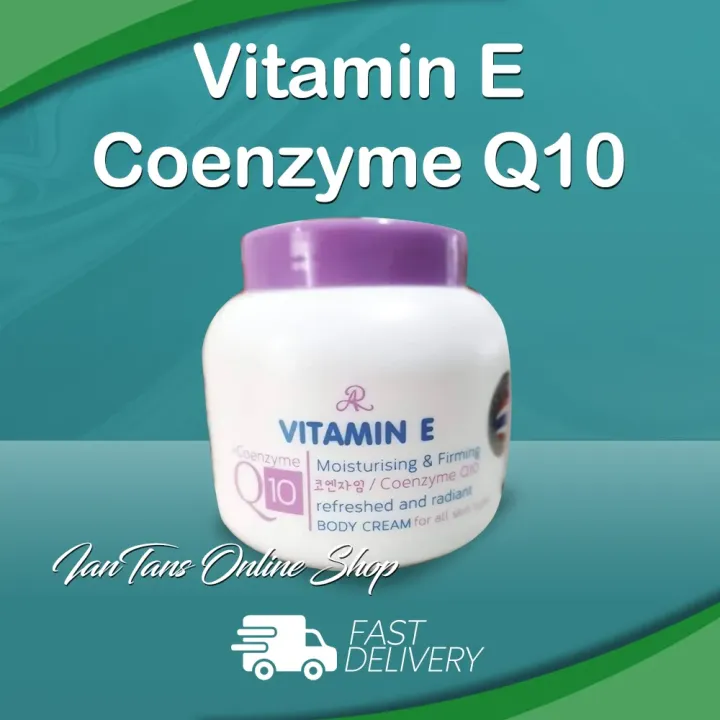 💯[Original] Vit E Coenzyme Q10 Body Cream Lazada PH