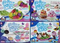 แป้งโดพร้อมแม่พิมพ์ COLOR CLAY DIY