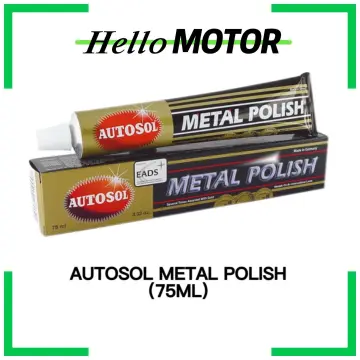 75ml Autosol Metal Polish Rust Remover Chrome Cleaner