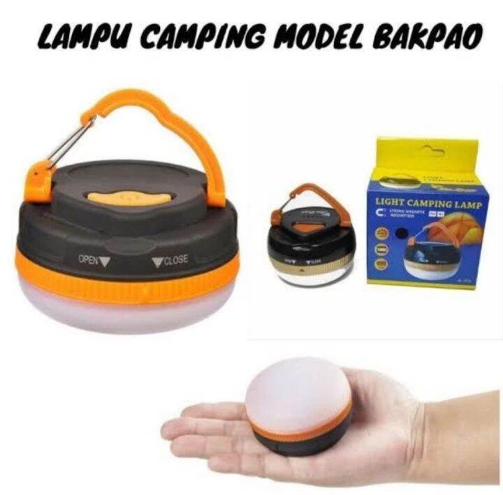 Lampu tenda camping / lampu emergency model bakpau Lazada Indonesia