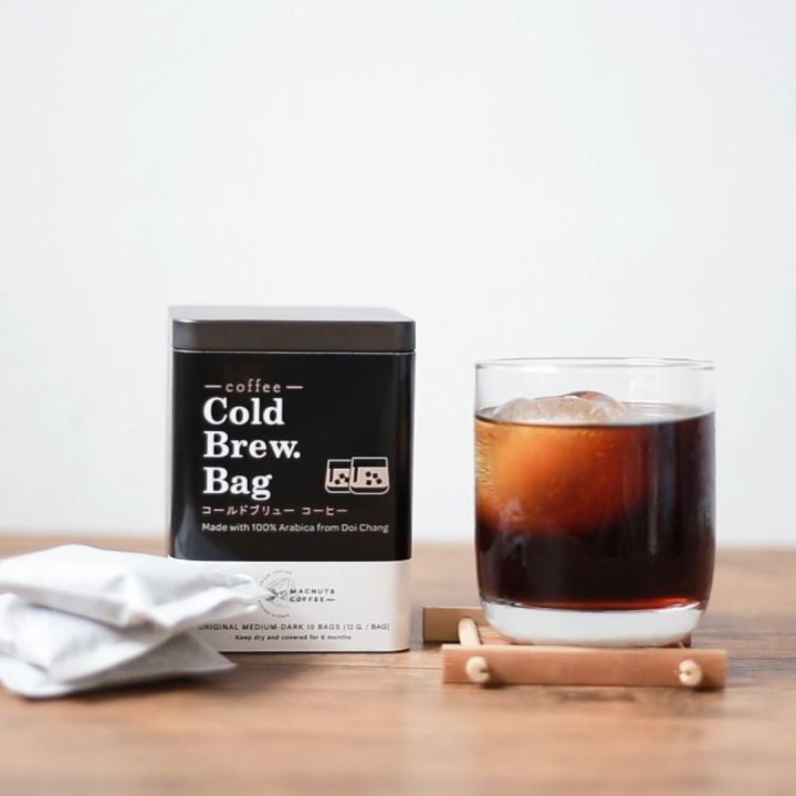 กาแฟสกัดเย็น cold brew พร้อมชง แบบซอง 10 ซอง ซองละ 15 กรัม กาแฟดอยช้าง  อราบิก้า 100% | Lazada.co.th