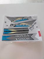 สติ๊กเกอร์ honda dream 100 รุ่น 2 สำหรับรถสีดำ ปี 90