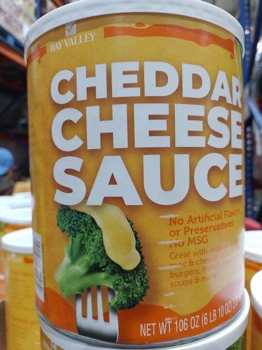 Bay Valley CHEDDAR Cheese Sauce 3.01kg Lazada PH