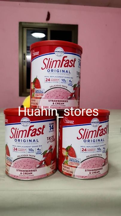 Slimfast original strawberries and cream