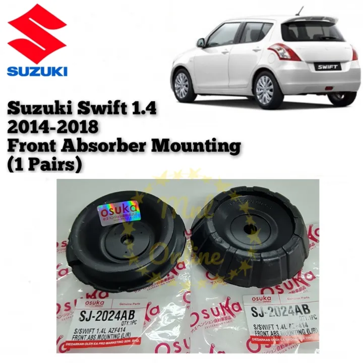 41710-80J00 SUZUKI SWIFT 1.4 AF414 2014-2018 FRONT ABSORBER MOUNTING OSUKA  (1 PAIRS) | Lazada