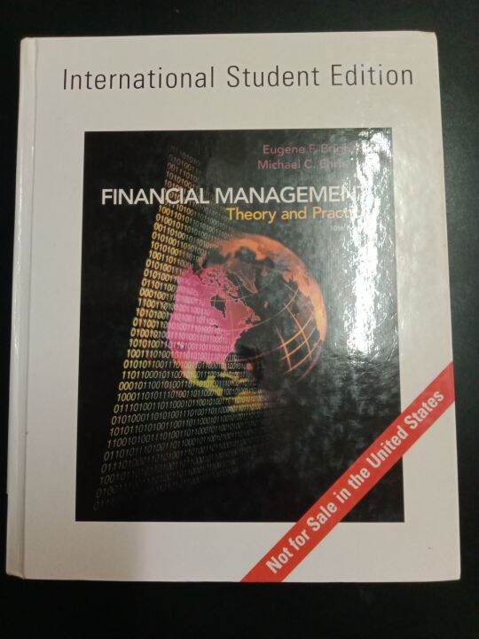 #หนังสือมือสอง Financial Management Theory And Practice 10th Edition ...