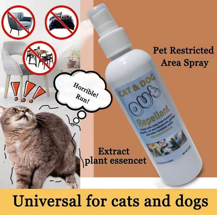 Cat and Dog Repellent Spray 250ml Out cat and Dog Lazada PH