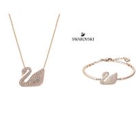 ชุด (พร้อมส่ง) Swarovskiไหม่ สร้อยคอสร้อยข้อมือ 2022สวารอฟสกี้ สวารอฟ ของขวัญ ของแท้ 100%