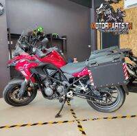 Benily TRK502,502X กล่องติดรถมอเตอร์ไซค์/ CB500X VERSYS 650 TRK502 BMW310GS F750 F850 พร้อมชุดแร็ค