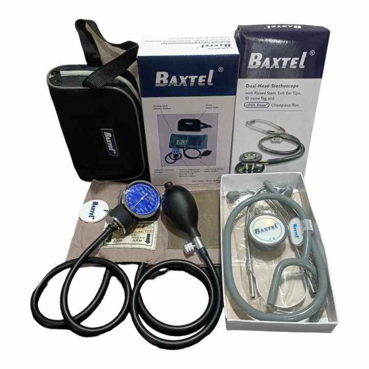 BAXTEL®SET Aneroid DualHead Stethoscope Lazada PH