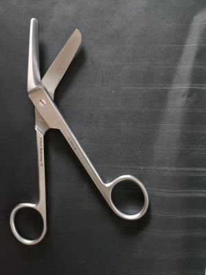 Hilbro 10.0690.24 braun stadler episiotomy scissor 14.5 cm