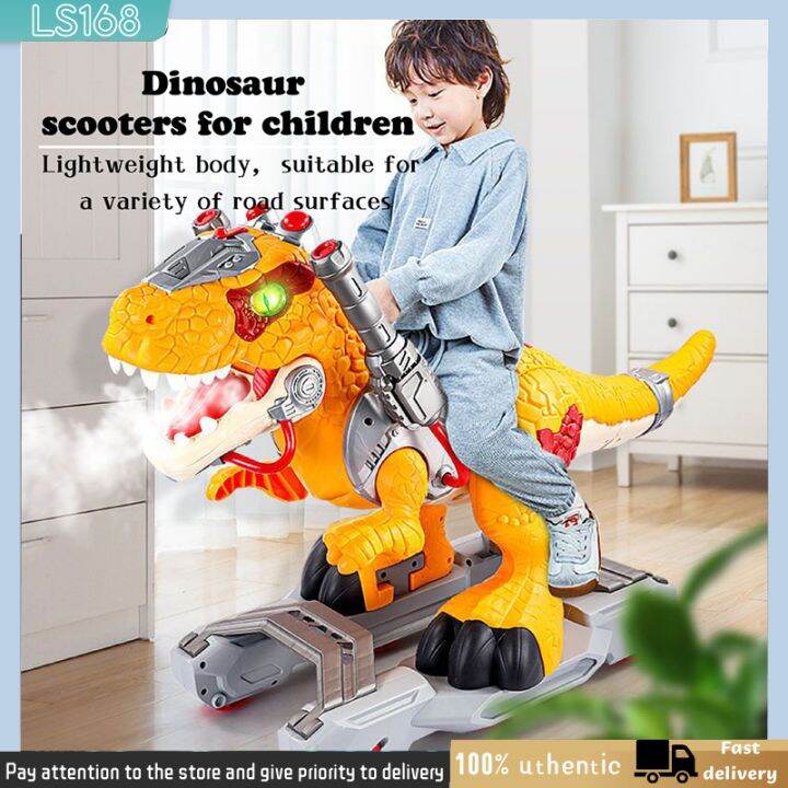 Children's Extra Large Dinosaur Toy Scooter Boy 3 Years Old Super Large