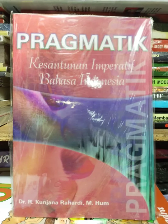 Buku Pragmatik Dr R Kunjana Rahardi M Hum Lazada Indonesia