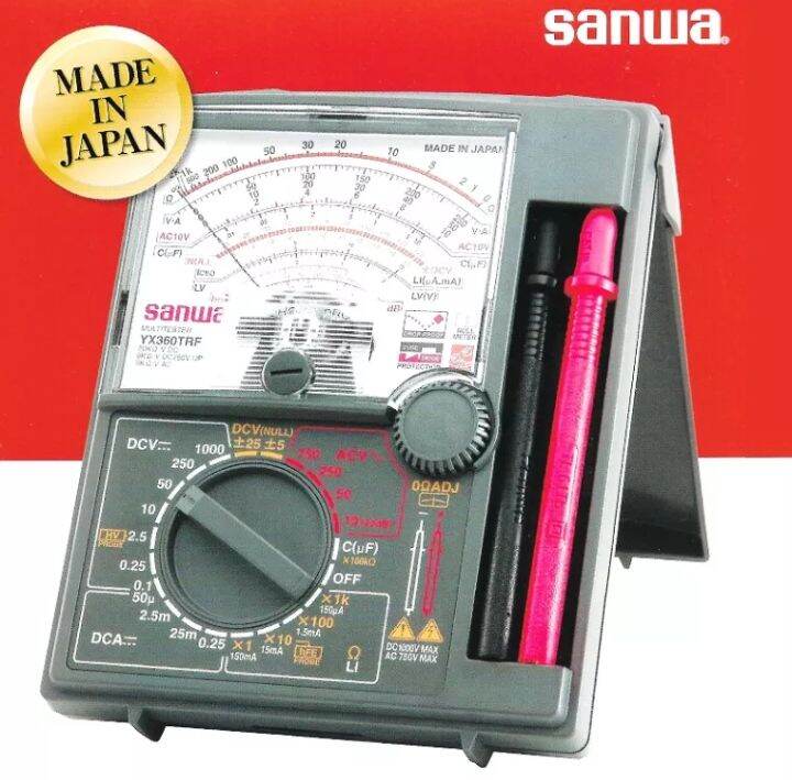 AUTHENTIC SANWA ANALOG MULTIMETER YX360TRF | Lazada PH