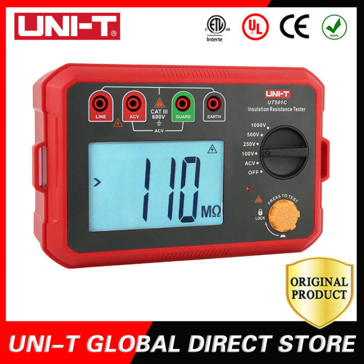 【available】UNIT Insulation Resistance Tester UT501C Transformer