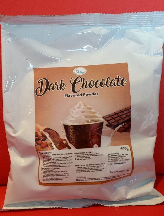 dark chocolate milk tea powder Lazada PH