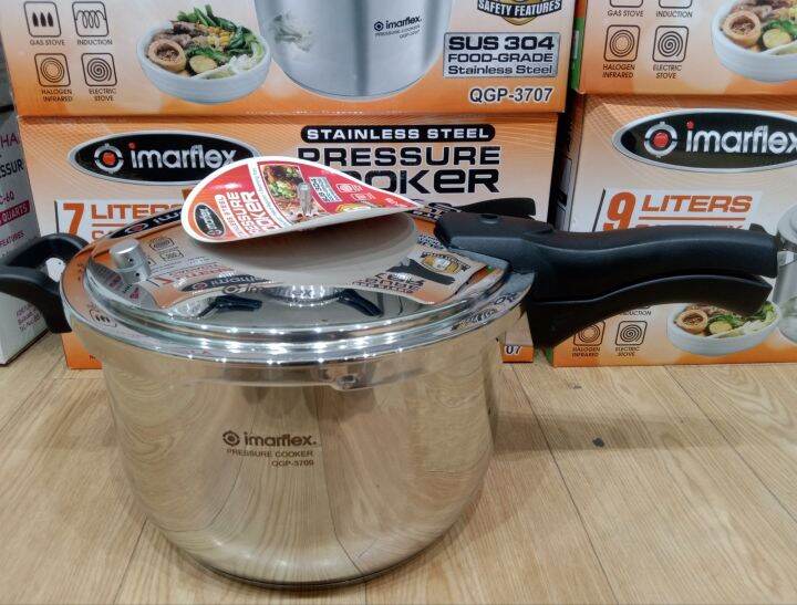 IMARFLEX STAINLESS STEEL PRESSURE COOKER Lazada PH